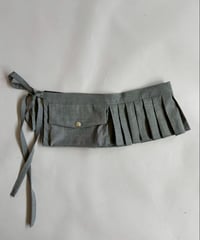 【Chinatsu Aoyama】 RE Suit Pleats Bag / 261022-036