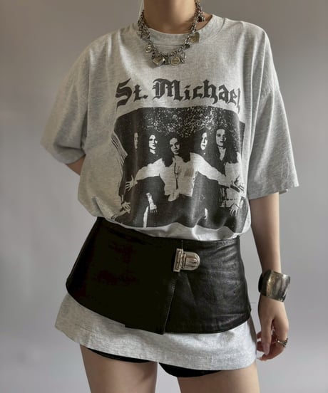 【USED】 Made in USA 90's St. Michael T-Shirt/ 260718-018