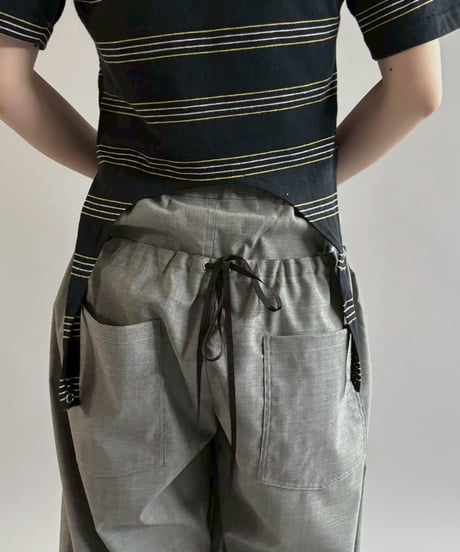 【RE;CIRCLE】RE Multi Border Leotard Top / 260713-001