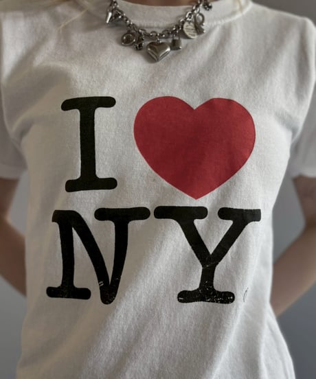 【USED】 Fruit of the Loom I ♡ NY T-Shirt/ 260711-013