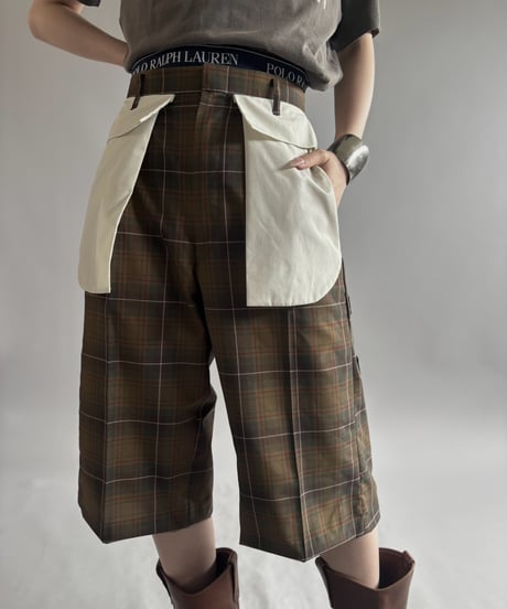 【RE;CIRCLE】 Re Slacks Pocket Shorts /  260727-007