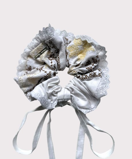 【Chinatsu Aoyama】 RE The Home Makers Scrunchie / 260820-072