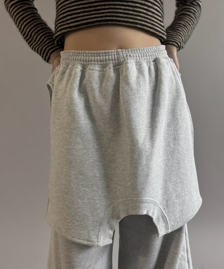 【RE;CIRCLE】 RE Deformed Sweat Pants / 261008-009