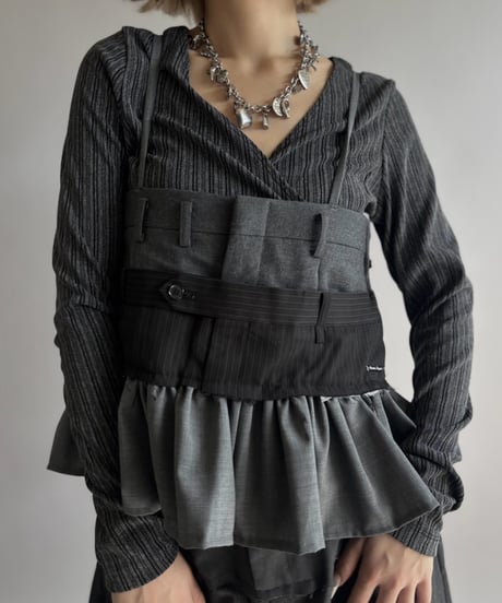 【Chinatsu Aoyama】 Suit Bustier /  2601022-040