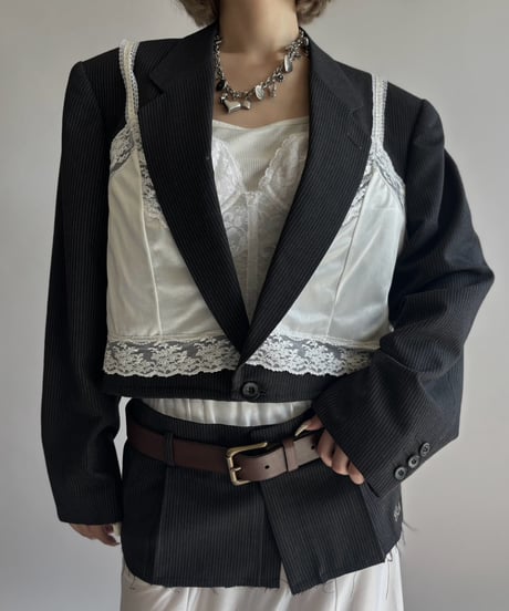 【Chinatsu Aoyama】 Suit Camisole Jacket  /  2601022-013