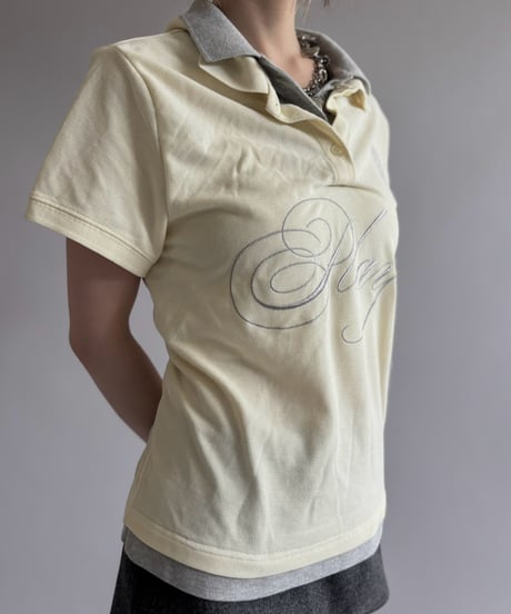 【Chinatsu Aoyama】 RE Player Polo Shirt / 260827-027