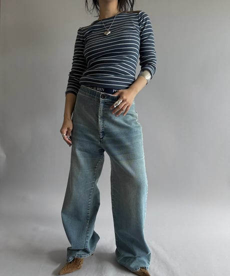 【USED】 Lauren Ralph Lauren Zip Design Top / 260905-026