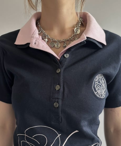 【Chinatsu Aoyama】 RE Player Polo Shirt / 260827-019