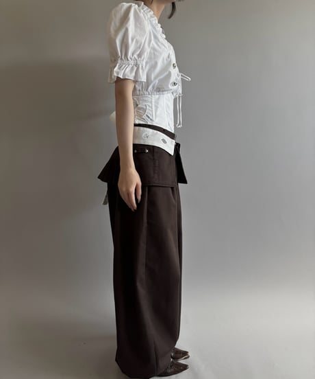 【Chinatsu Aoyama】 RE The Home Makers Blouse / 260820-052