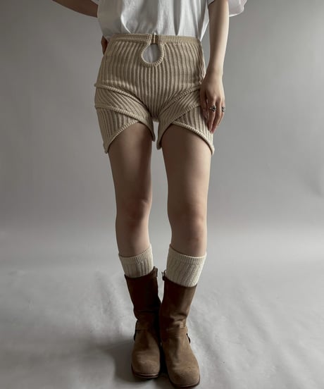 【USED】 Design Knit Shorts / 260725-021