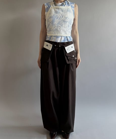 【Chinatsu Aoyama】 RE Apron / 260820-048
