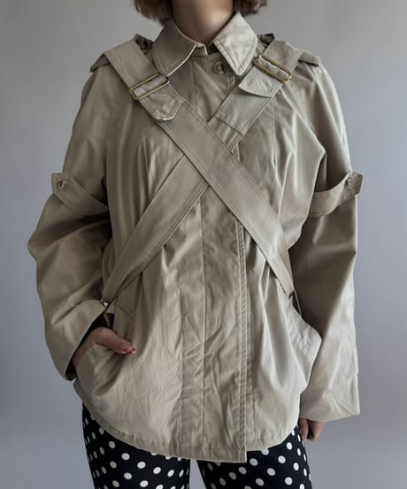【RE;CIRCLE】 RE Trench Short Coat  / 261019-023