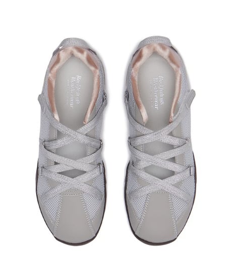 【OUTLET / ROCKFISH WEATHERWEAR】 ZANE X-STRAP SNEAKERS Silver / RF1SHBF1SK010