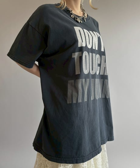 【USED】 FRUIT OF THE LOOM DON'T TOUCH MY JUNK T-Shirt / 260711-002