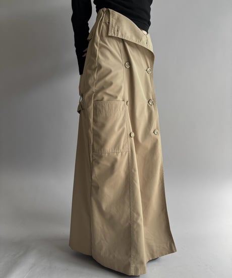 【RE;CIRCLE】 RE Trench Long Skirt  /261015-023