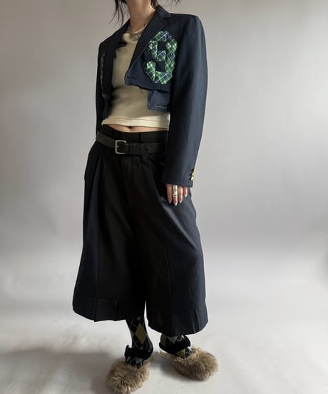 【RE;CIRCLE】 RE Numbering Tie Blazer  / 261019-006
