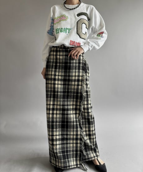 【RE;CIRCLE】 RE Mash up Products Handwritten Sweat Top  /261026-020