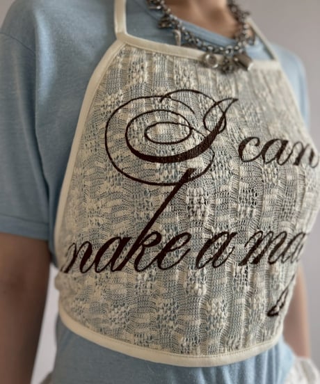 【Chinatsu Aoyama】 RE Apron / 260716-038