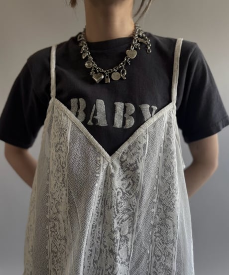 【RE;CIRCLE】  RE Lace Camisole One-Piece Middle / 260810-033