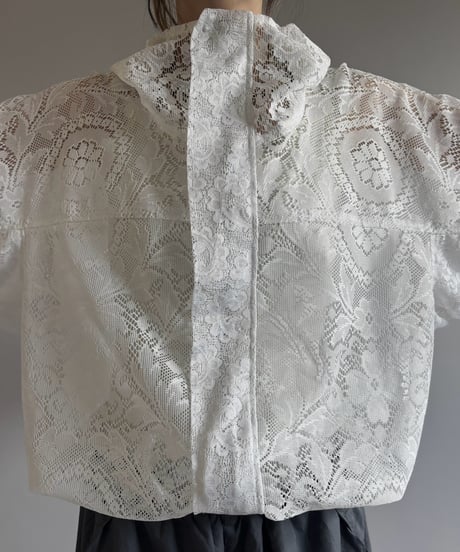 【RE;CIRCLE】RE Lace Hooded Jacket / 260824-004