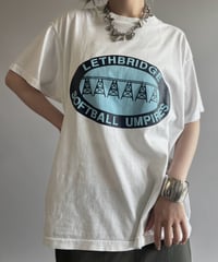 【USED】 Made in USA LETHBRIDGE SOFTBALL T-Shirt / 260808-022