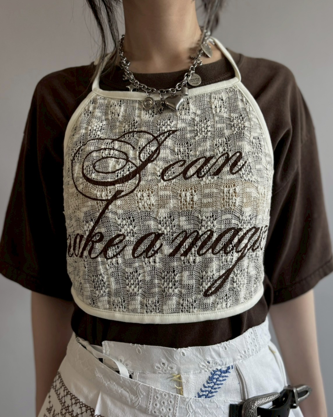 chinatsu aoyama リメイク トップス Chinatsu Aoyama】 RE Apron / 260716-006 | THE T