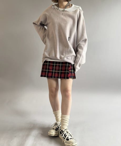 【USED】 Kilt Check Skirt / 261031-032