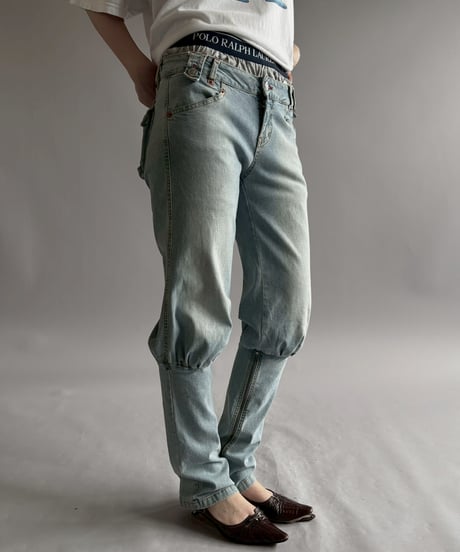 【USED】 Zip Design Denim Pants / 260725-030