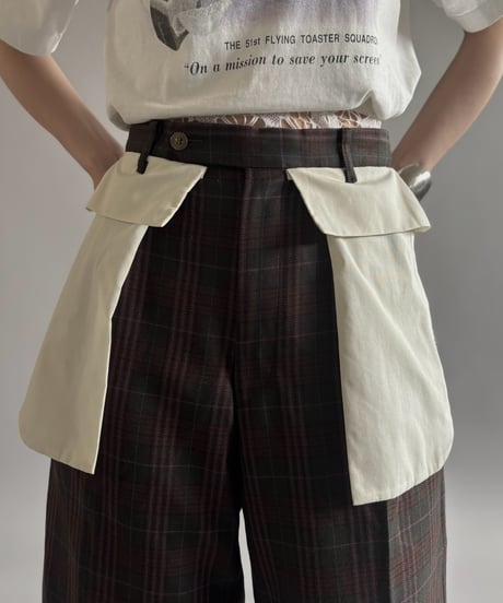 【RE;CIRCLE】 Re Slacks Pocket Shorts /  260727-006