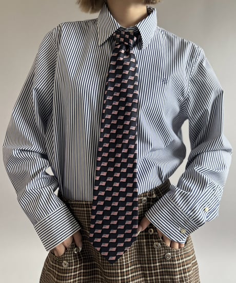 【USED】 Lauren Ralph Lauren Stripe Shirt / 261031-003