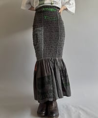 【RE;CIRCLE】  RE Eco Bag Shirring Skirt / 260810-041