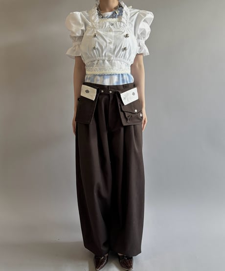 【Chinatsu Aoyama】 RE The Home Makers Blouse / 260820-047