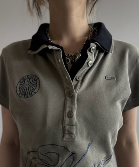 【Chinatsu Aoyama】 RE Player Polo Shirt / 260827-022