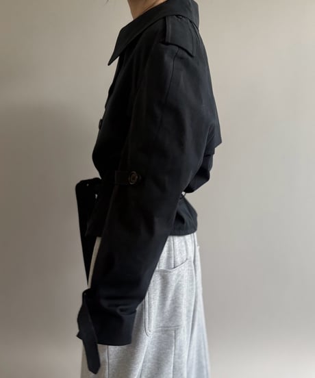 【RE;CIRCLE】 RE Trench Short Coat  / 261019-002