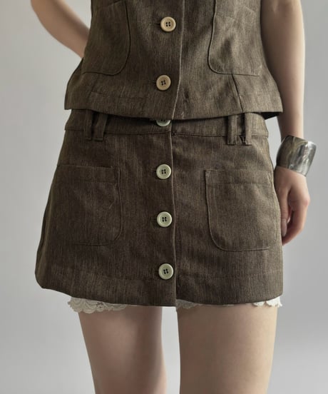 【USED】 Set Up S/S Jacket & Skirt/ 260815-012