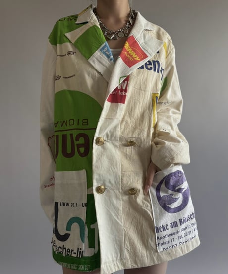 【RE;CIRCLE】  RE Eco Bag Tailored Jacket / 260810-043