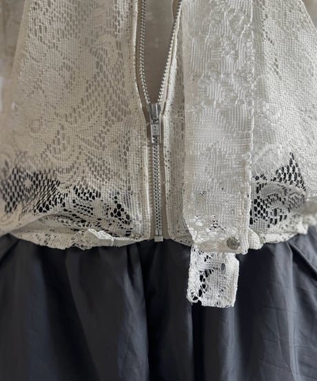 【RE;CIRCLE】RE Lace Hooded Jacket / 260824-005