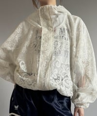 【RE;CIRCLE】RE Lace Hooded Jacket / 260824-006