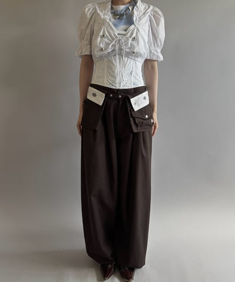 【Chinatsu Aoyama】 RE The Home Makers Blouse / 260820-052
