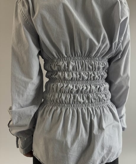 【RE;CIRCLE】 RE Shirring Shirt / 261008-001