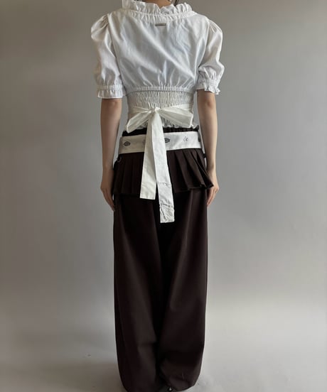 【Chinatsu Aoyama】 RE The Home Makers Blouse / 260820-051