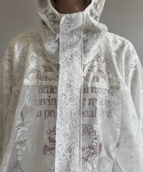 【RE;CIRCLE】RE Lace Hooded Jacket / 260824-002