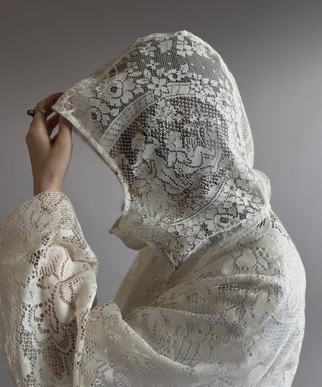 【RE;CIRCLE】RE Lace Hooded Jacket / 260824-007