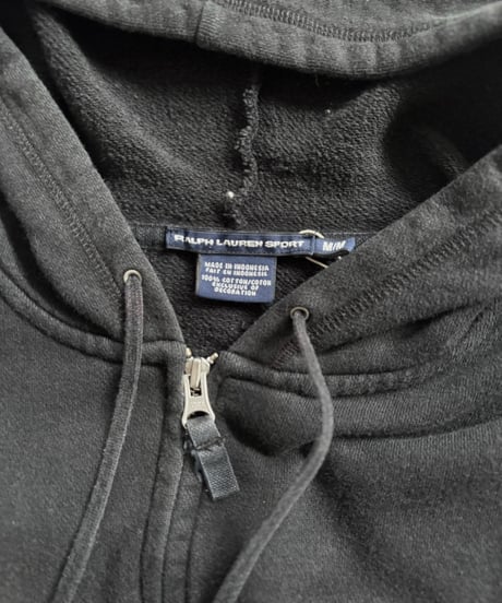 【USED】 Ralph Lauren Sport Zip-Up Hoodie  / 261017-018