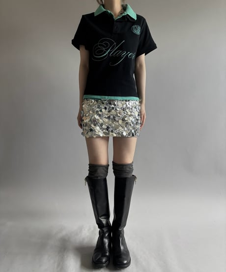 【Chinatsu Aoyama】 RE Player Polo Shirt / 260827-033