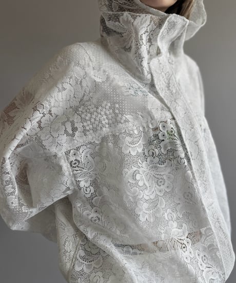 【RE;CIRCLE】RE Lace Hooded Jacket / 260824-012