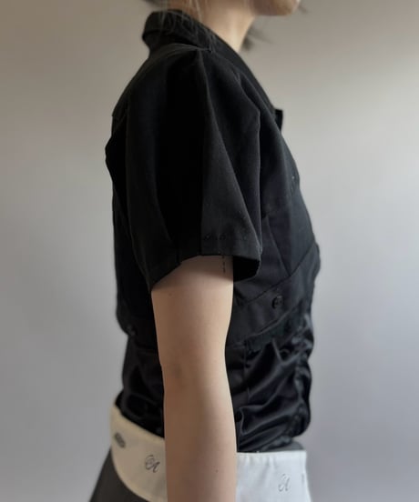 【Chinatsu Aoyama】 RE Makers Shirt Black / 260813-041