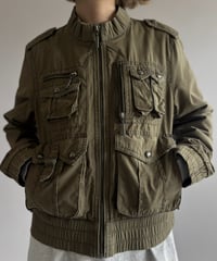 【USED】 TOMMY HILFIGER Military Blouson  / 261010-004
