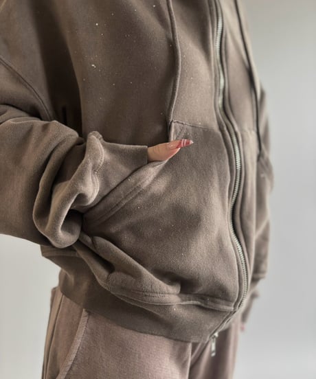 【RE;CIRCLE】 RE Zip Parka Short / 261008-005