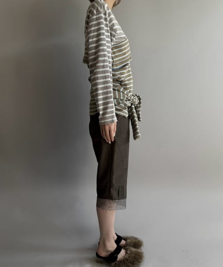 【Chinatsu Aoyama】 Suit Capri Pants  /  2601022-032